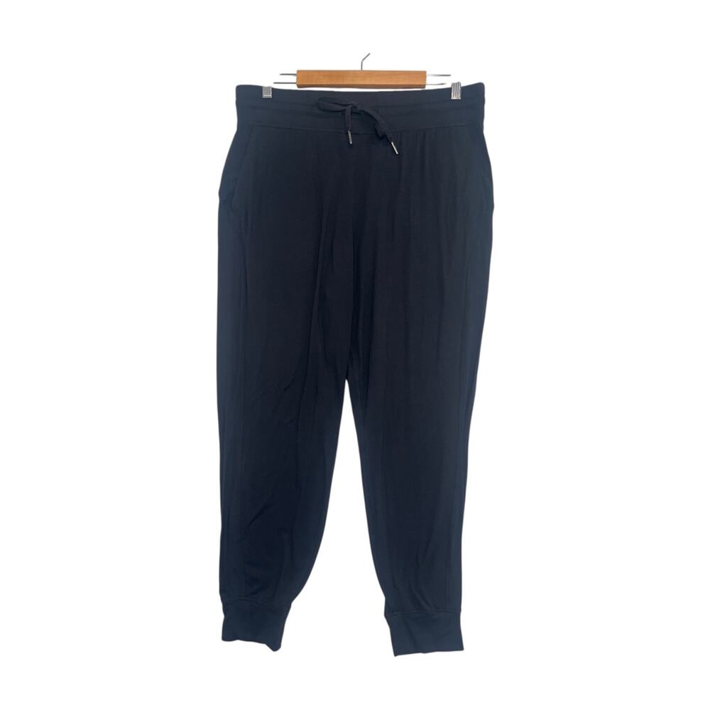 Lululemon Ready To Rulu High Rise Joggers Womens 12 Black Pant Lounge Activewear